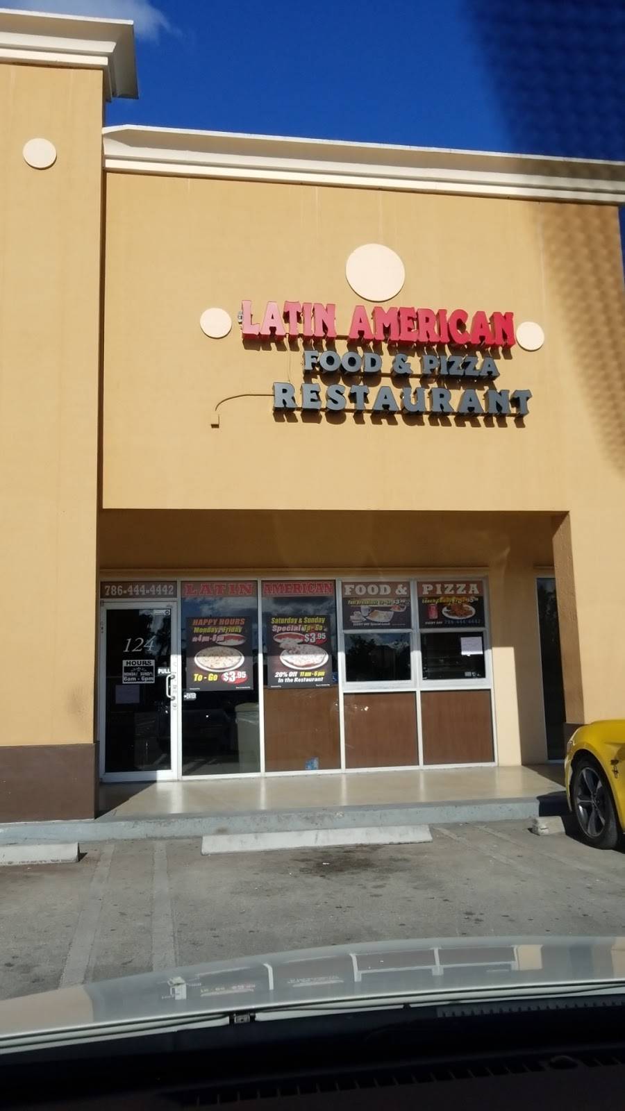 Latin American Food Pizza Restaurant 11093 Nw 138th St 124