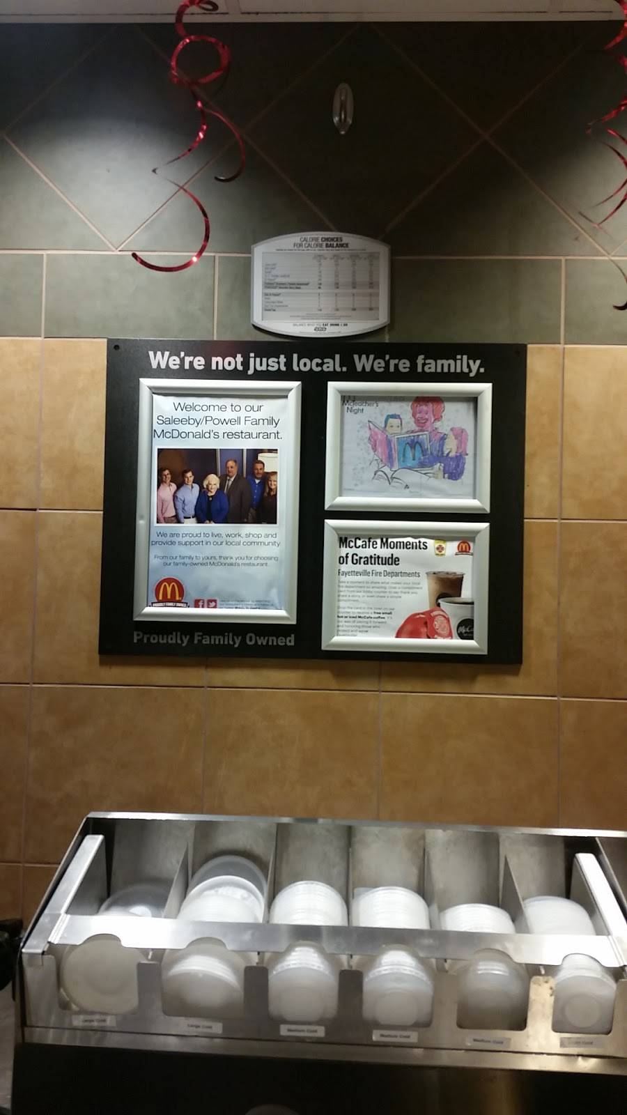 McDonalds | cafe | 3000 N Main St, Hope Mills, NC 28348, USA | 9104255329 OR +1 910-425-5329
