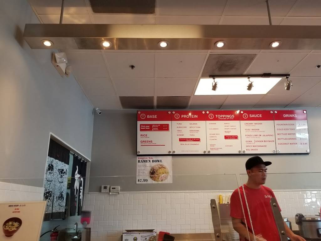 Honeyfish Poke Restaurant 8850 Tampa Ave 107, Northridge, CA 91324