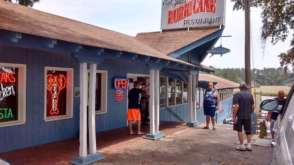 Capt Juels Hurricane Restaurant | restaurant | 4499 Mineola Ave, Little River, SC 29566, USA | 8432492211 OR +1 843-249-2211