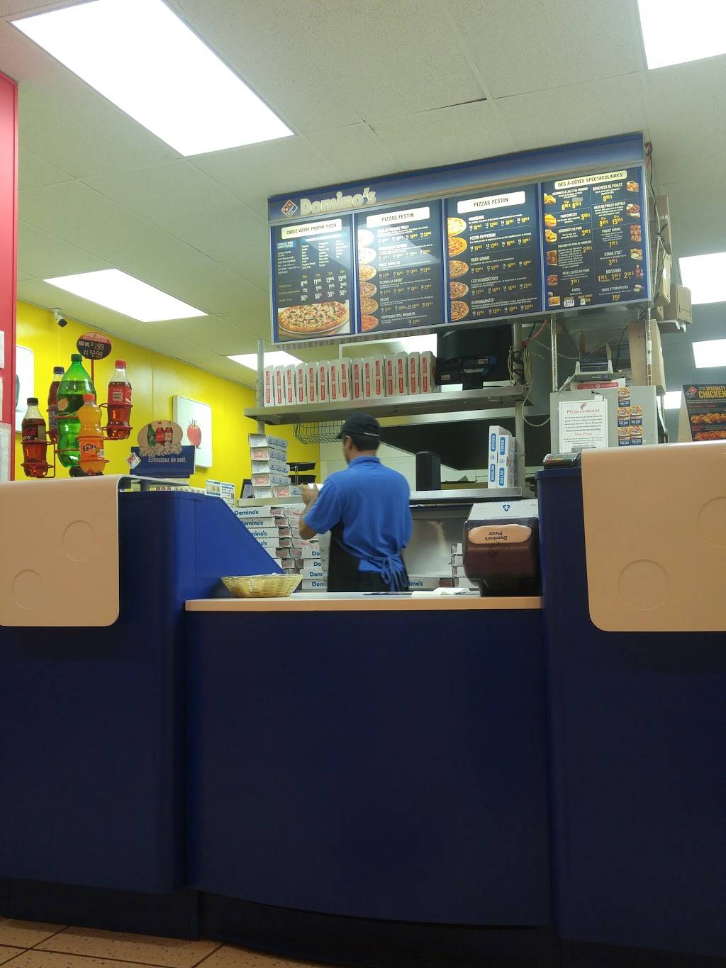 Dominos Pizza | meal delivery | 3326 Rue Ontario E, Montréal, QC H1W 1P7, Canada | 5145253333 OR +1 514-525-3333
