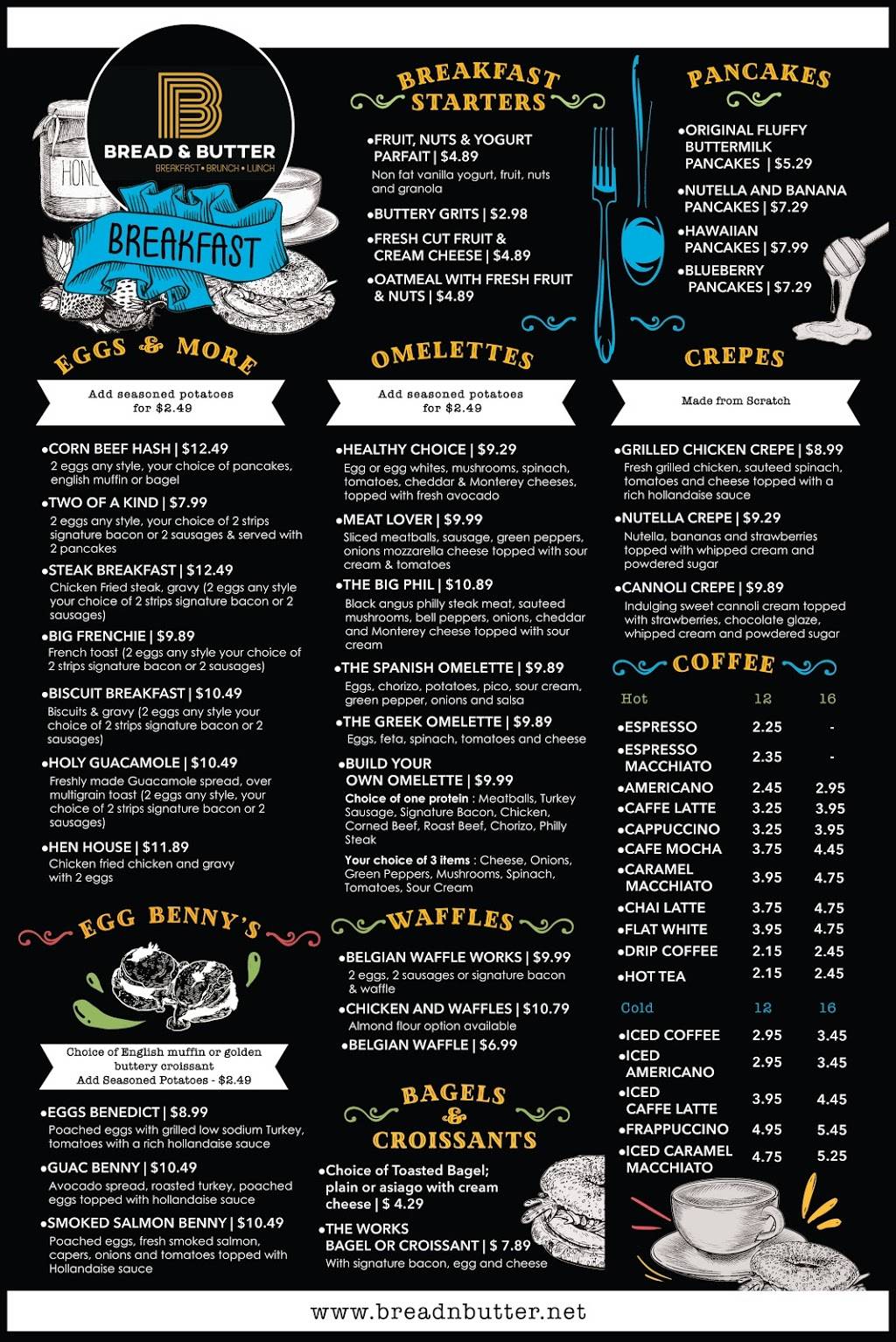 Bread & Butter | restaurant | 122 S Tarrant St, Crowley, TX 76036, USA | 8176159696 OR +1 817-615-9696