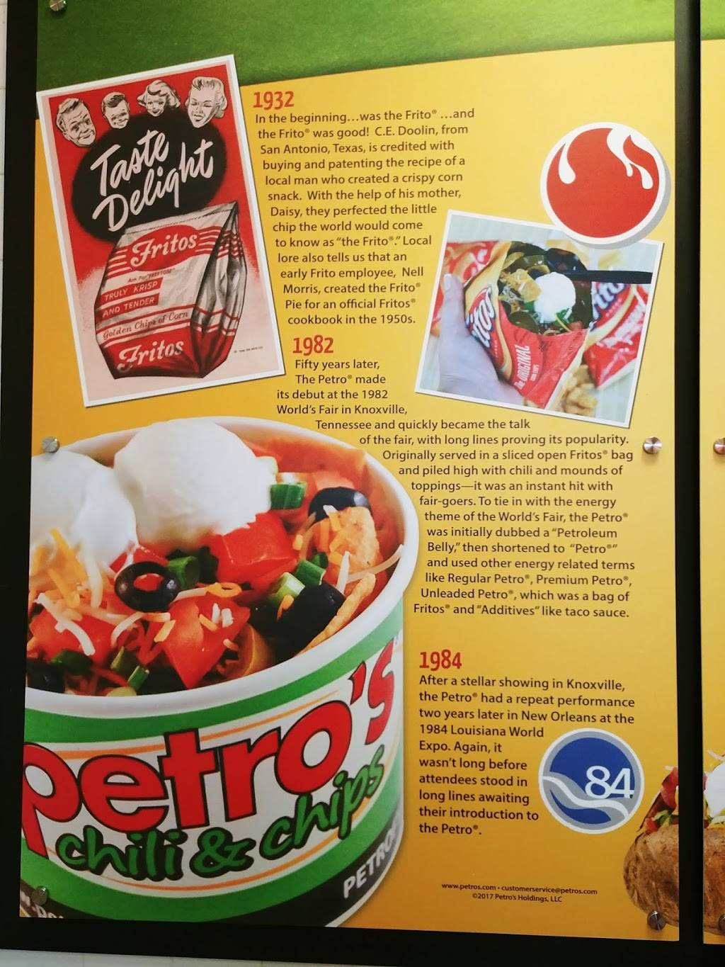 Petro's Chili & Chips Farragut Restaurant 10518 Kingston Pike