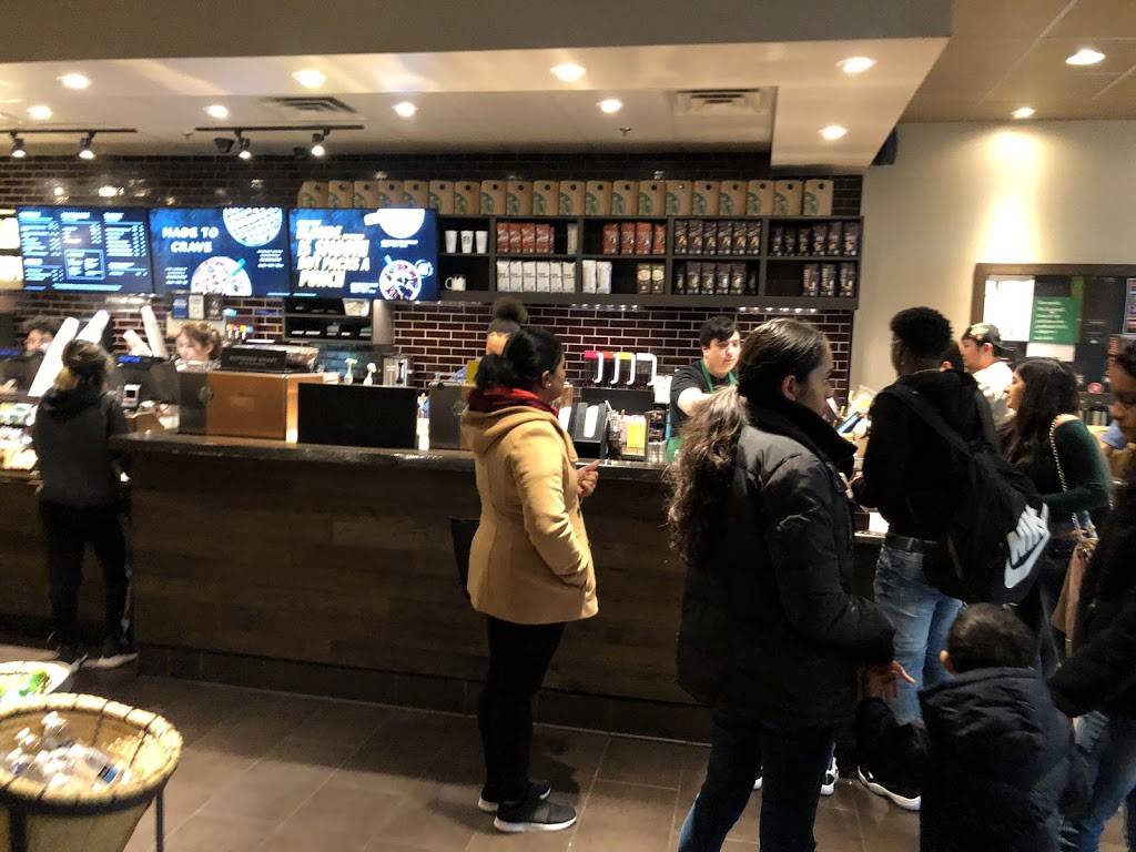 Starbucks | cafe | 30 Mall Dr W A-36, Jersey City, NJ 07310, USA | 2017923109 OR +1 201-792-3109