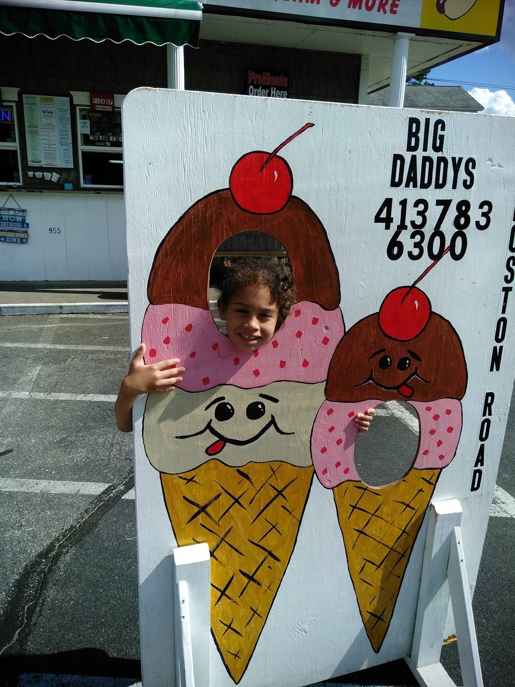 Big Daddy's Ice Cream & Grill 1331, 955 Boston Rd, Springfield, MA