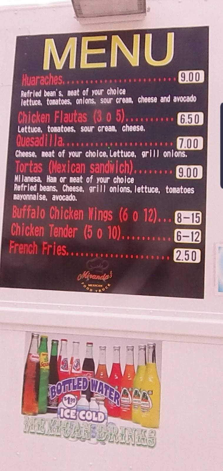 Mirandas Mexican Food Truck | restaurant | 3014 Southwest Blvd, Kansas City, MO 64108, USA | 8166958356 OR +1 816-695-8356