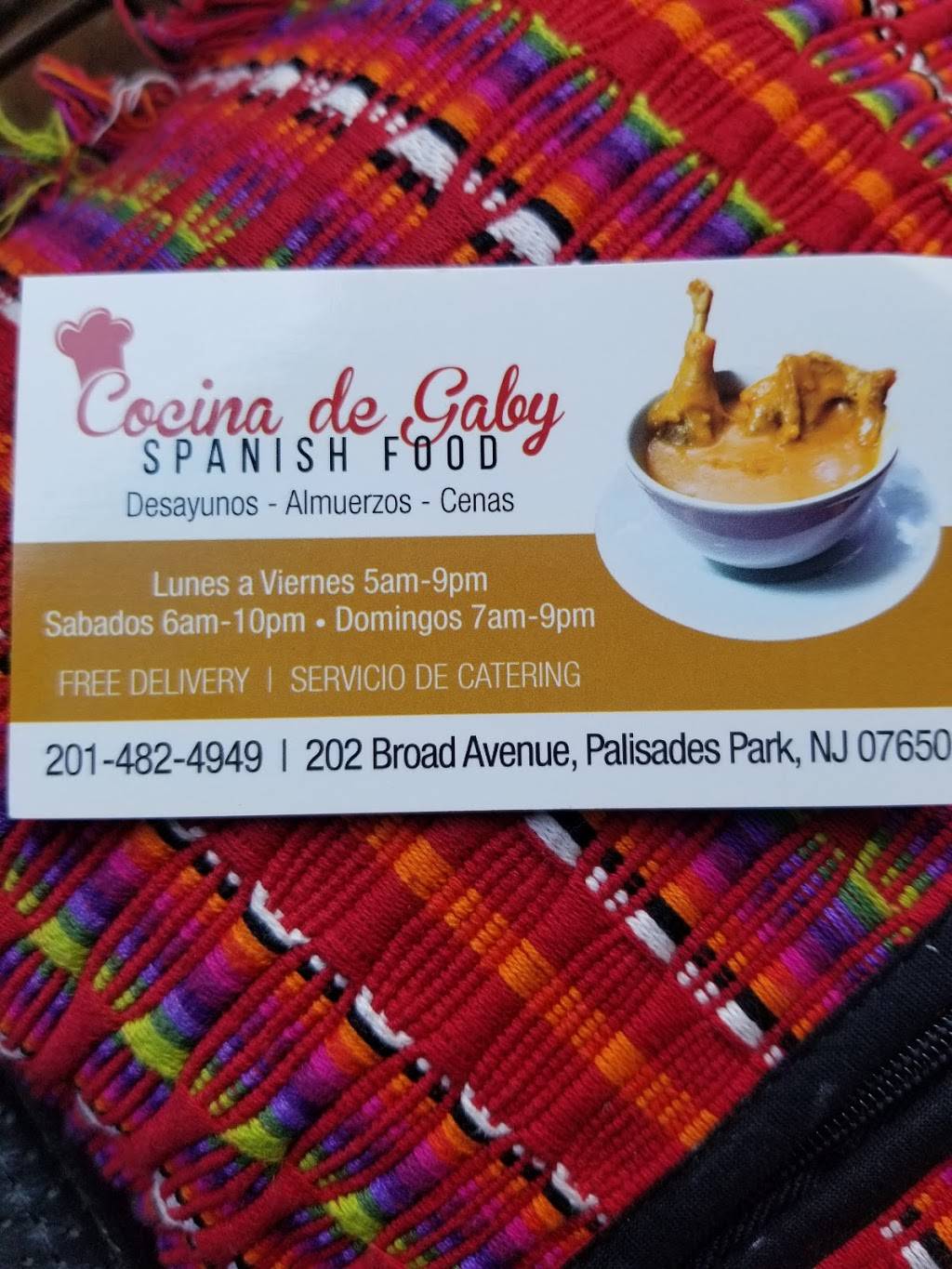 Cocina De Gaby | restaurant | 202 Broad Ave, Palisades Park, NJ 07650, USA | 2014824949 OR +1 201-482-4949