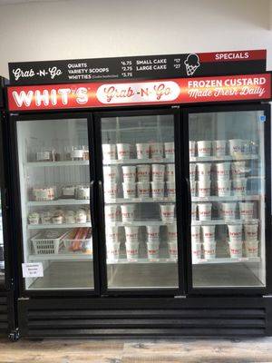 Whits Frozen Custard | restaurant | 112 S Main St, Bellefontaine, OH 43311, USA | 9375980086 OR +1 937-598-0086
