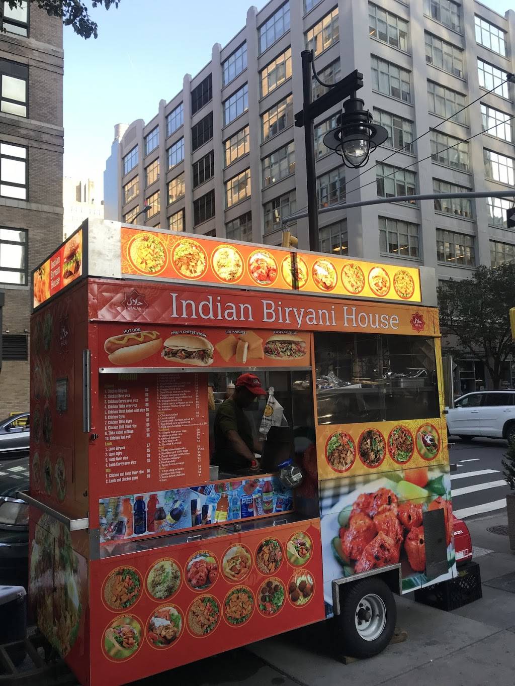 Halal Indian Biryani house(cart) | restaurant | 10014 (corner of hudson st & king st, 367 Hudson St, New York, NY 10014, USA