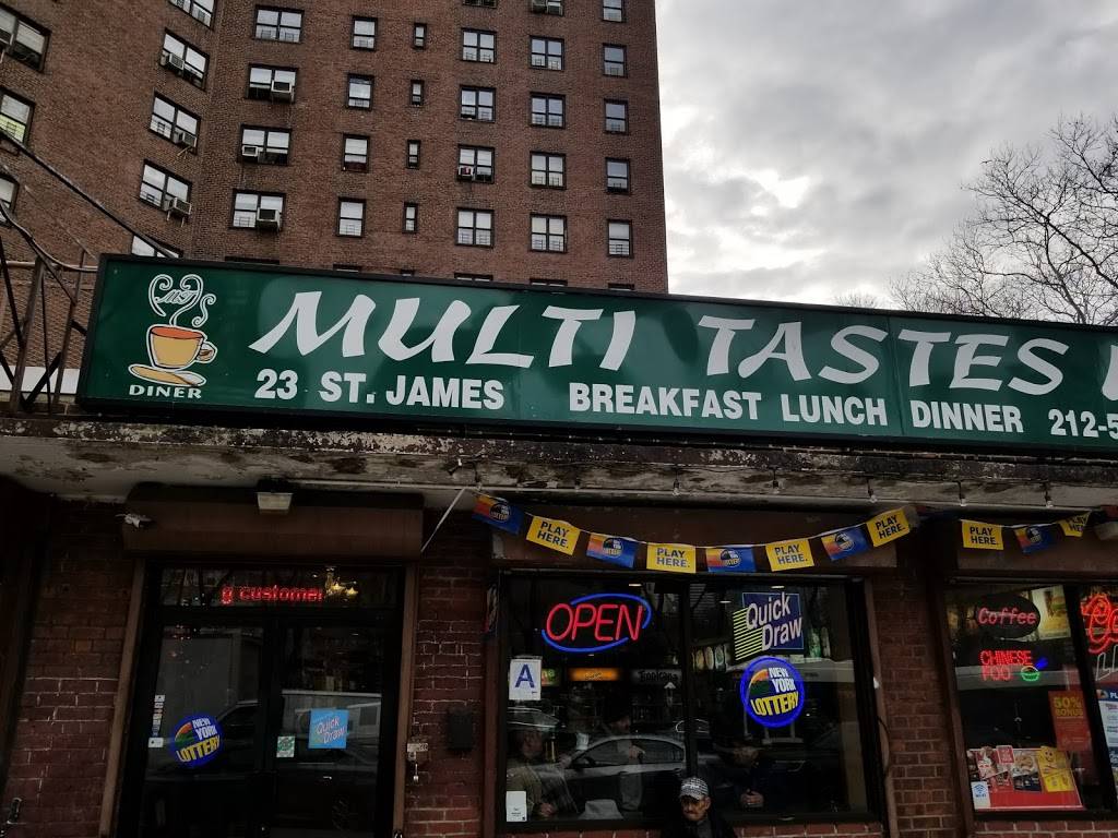 Multi Tastes Diner | restaurant | 23 St James Pl, New York, NY 10038, USA | 6469668949 OR +1 646-966-8949