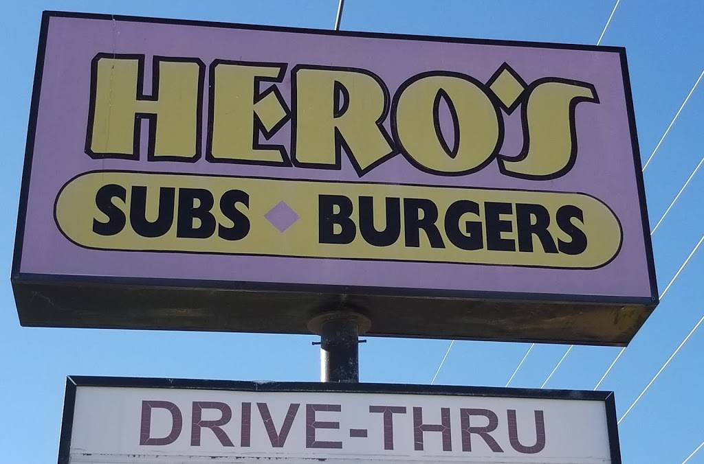 Heros Subs & Burgers | 9518 E Pine St, Tulsa, OK 74115, USA