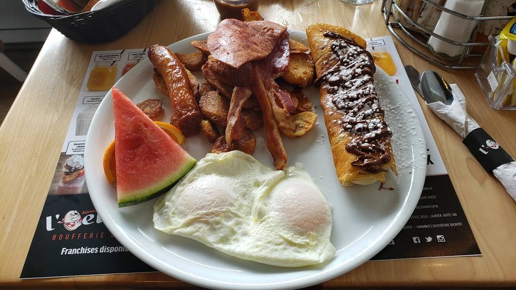 LOeufrier La Plaine | restaurant | 5333 Boulevard Laurier #140, Terrebonne, QC J7M 1W1, Canada | 4509187288 OR +1 450-918-7288