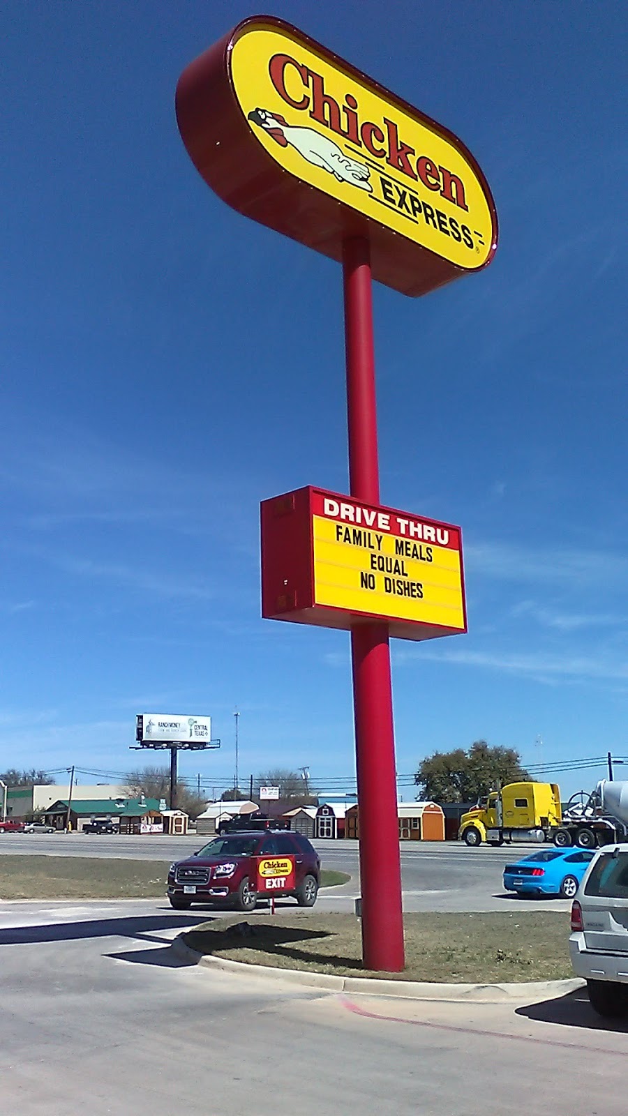 Chicken Express | restaurant | 2206 S Bridge St, Brady, TX 76825, USA | 3255971056 OR +1 325-597-1056