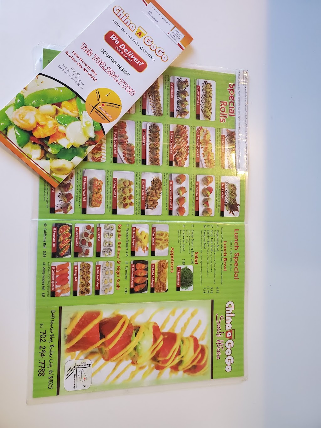 China A Go Go | restaurant | 1040 Nevada Way, Boulder City, NV 89005, USA | 7022947788 OR +1 702-294-7788