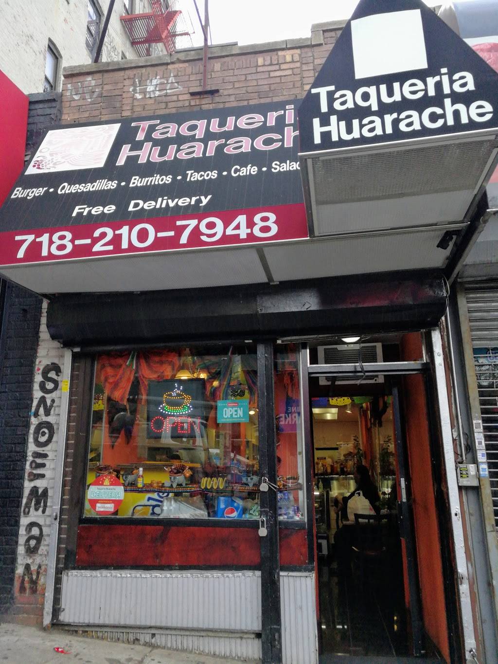 Taqueria Huarache | restaurant | 16 E Mt Eden Ave, Bronx, NY 10452, USA | 7182107948 OR +1 718-210-7948