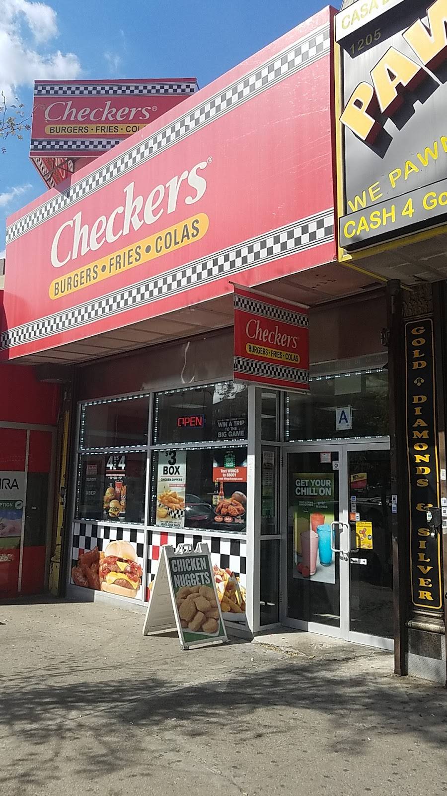 Checkers | restaurant | 1203 Jerome Ave, Bronx, NY 10452, USA | 9178916060 OR +1 917-891-6060