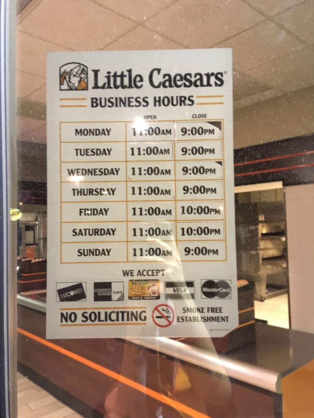 Little Caesars Pizza | meal takeaway | 242 Springdale Dr, Clinton, SC 29325, USA | 8648330006 OR +1 864-833-0006