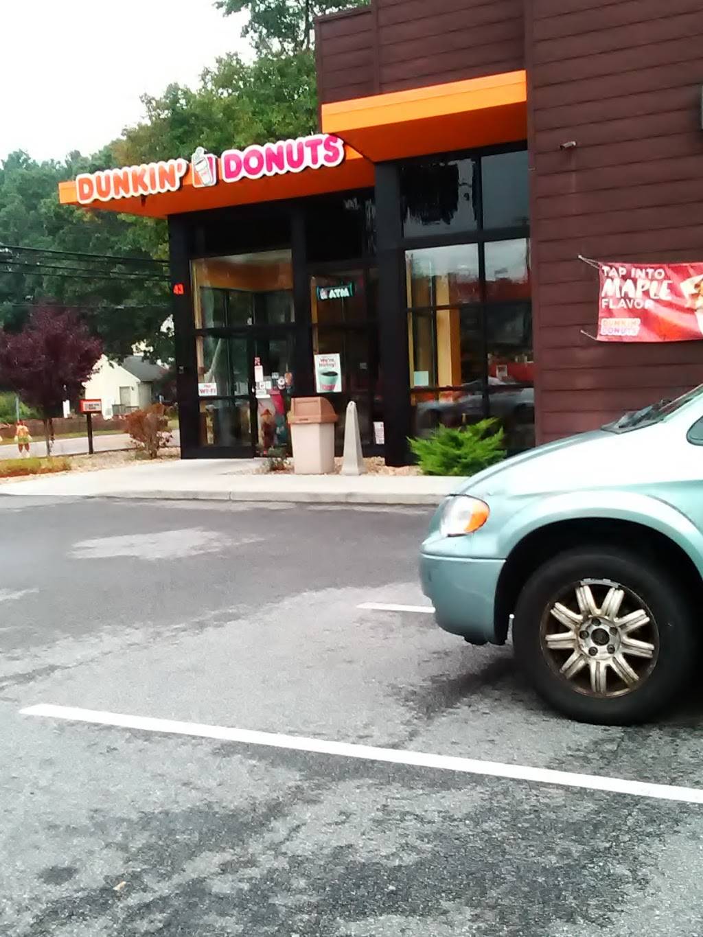 Dunkin | bakery | 43 Worcester St, Taunton, MA 02780, USA | 5088800489 OR +1 508-880-0489