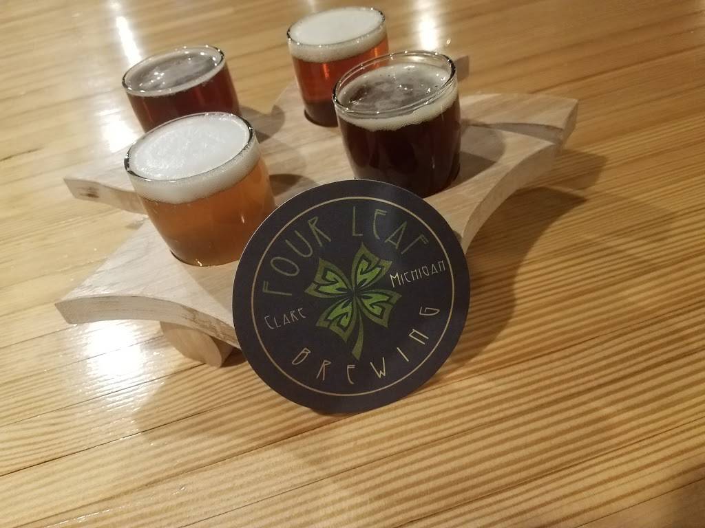 Four Leaf Brewing | restaurant | 412 N McEwan St, Clare, MI 48617, USA | 9894246114 OR +1 989-424-6114