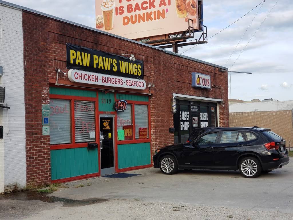Paw Paws Wings | restaurant | 2119 Lejeune Blvd, Jacksonville, NC 28546, USA | 9109680008 OR +1 910-968-0008