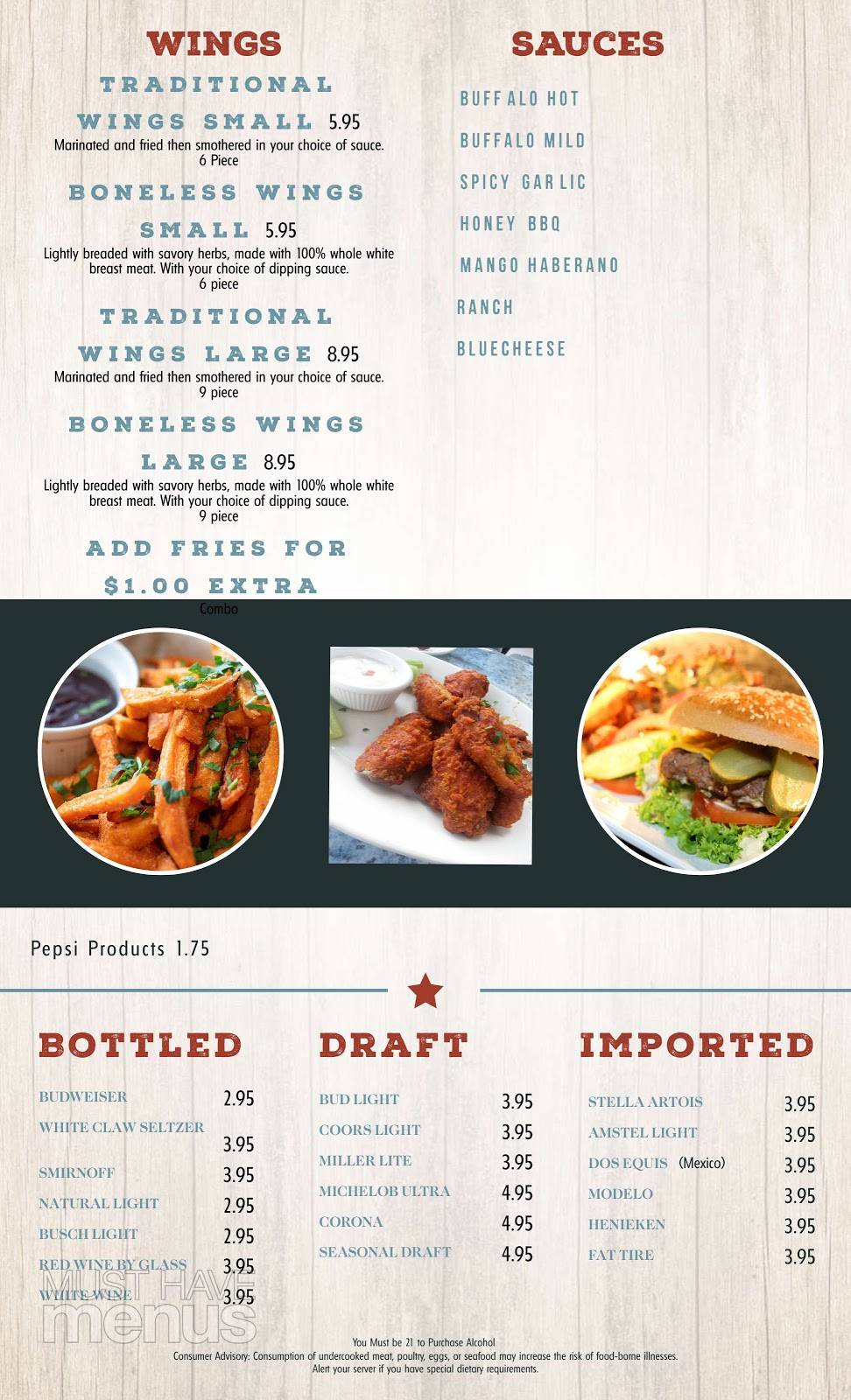 BURGER & BREWS | restaurant | 5956 W Main St, Salem, VA 24153, USA | 5404049293 OR +1 540-404-9293