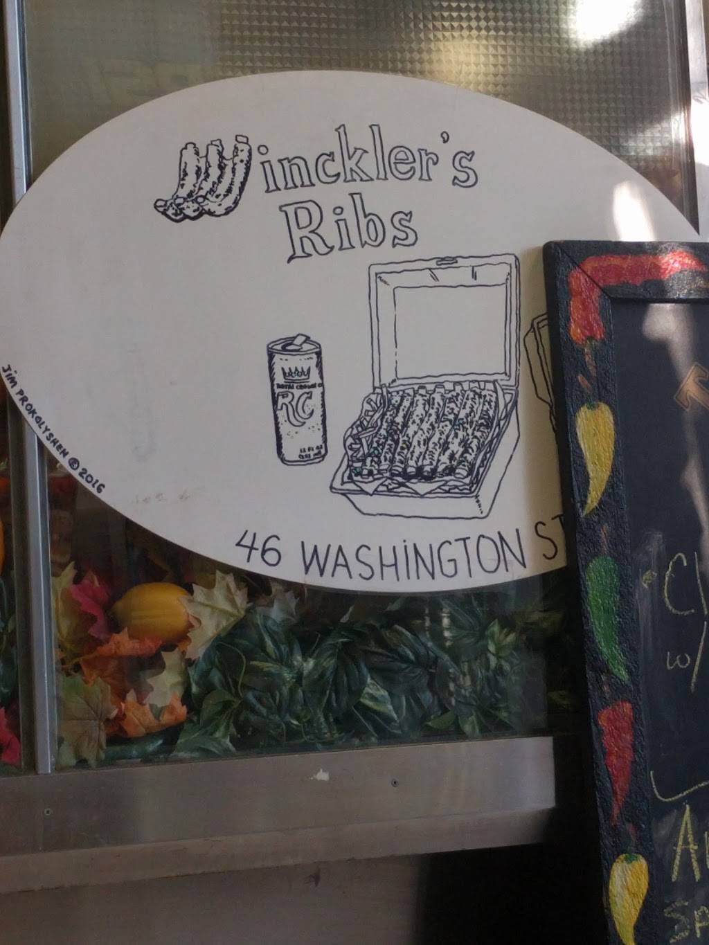 Wincklers Ribs | restaurant | 46 Washington St, Morrisville, PA 19067, USA | 2152588677 OR +1 215-258-8677