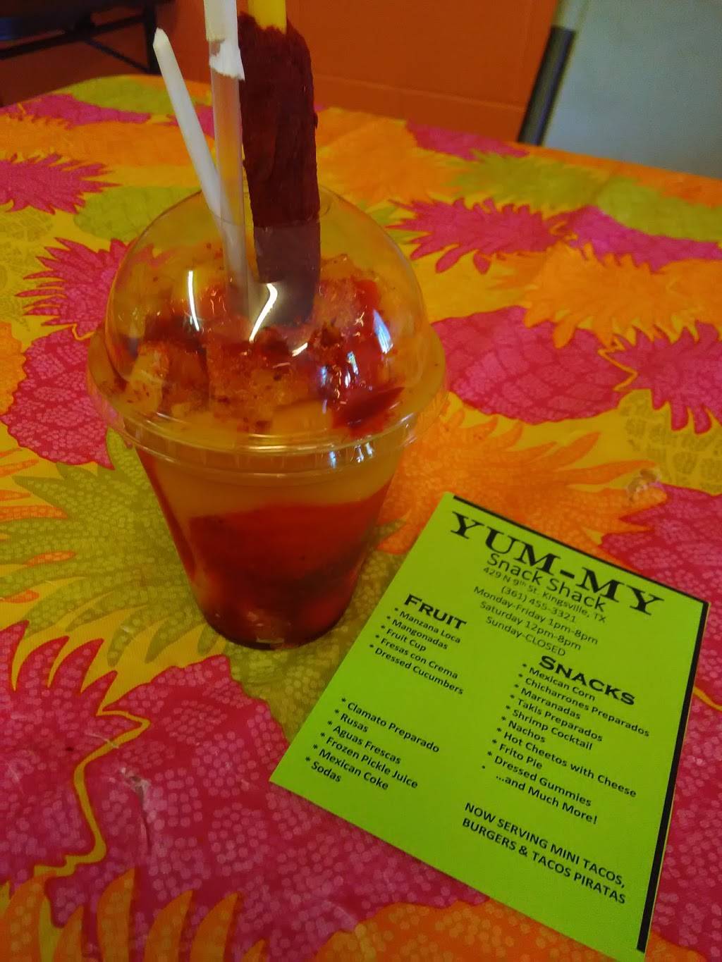 Yum-my Snack Shack | meal takeaway | 429 N 9th St a, Kingsville, TX 78363, USA | 3614553321 OR +1 361-455-3321
