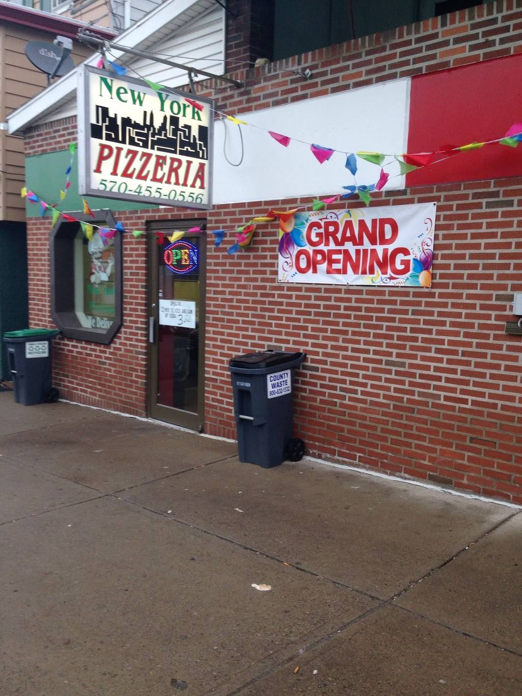 New York Pizzeria | restaurant | 765 Alter St, Hazleton, PA 18201, USA | 5704550556 OR +1 570-455-0556