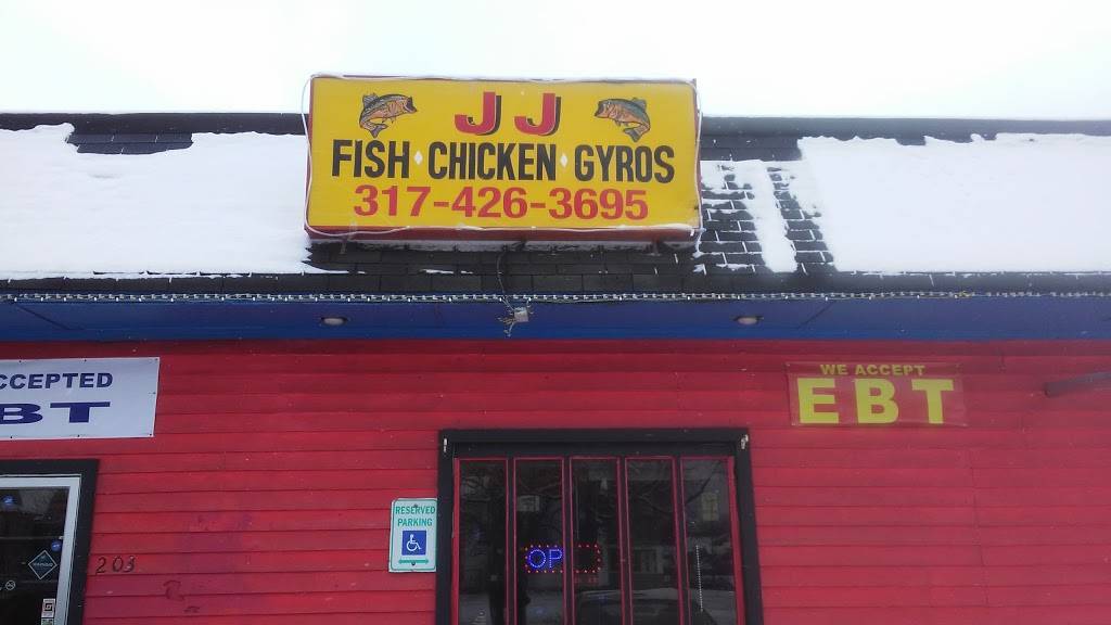 JJ Fish Chicken & Gyros | restaurant | 203 E 30th St, Indianapolis, IN 46205, USA | 3174263695 OR +1 317-426-3695