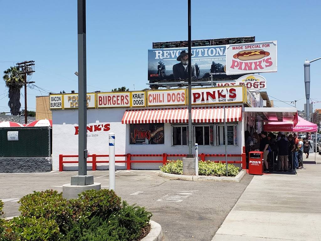 Pink's Hot Dogs | 709 N La Brea Ave, Los Angeles, CA 90038, USA