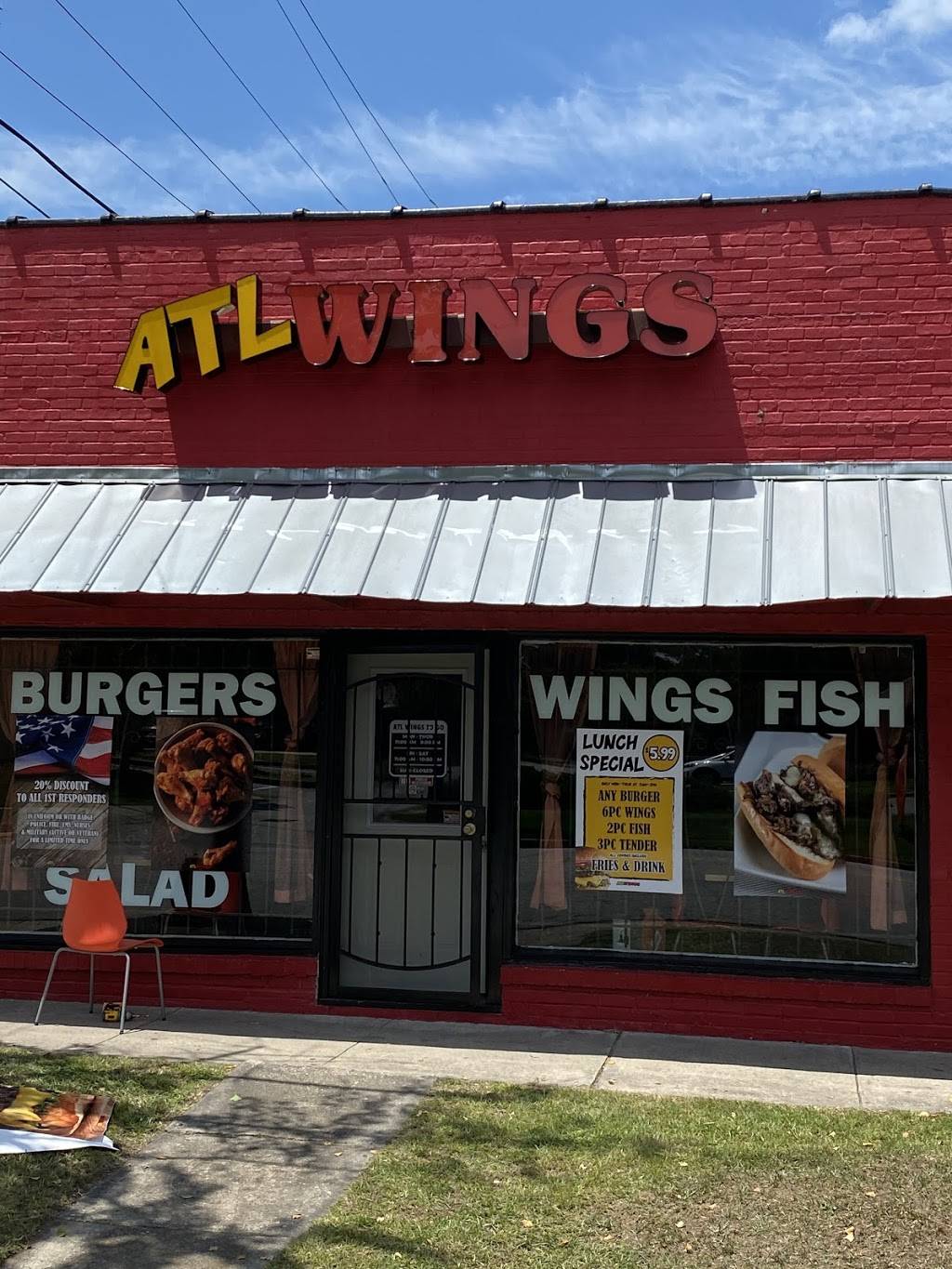 Atl Wings Express 1815 12th Ave, Columbus, GA 31901, USA