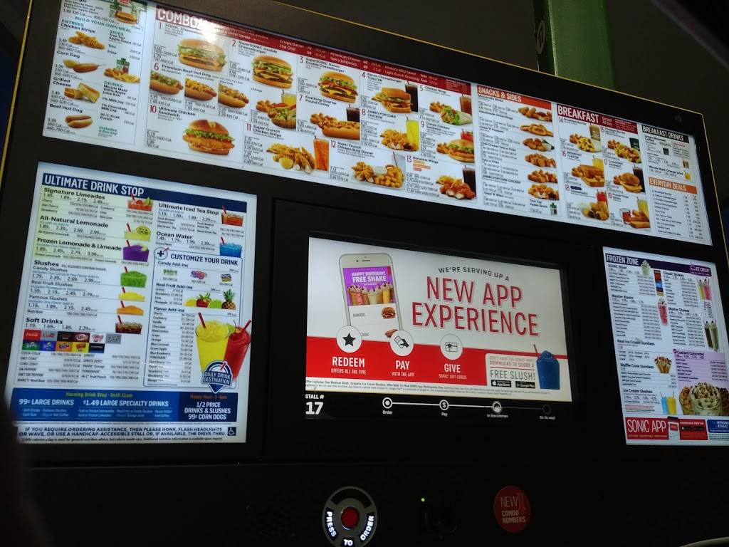 Sonic Drive-In | restaurant | 3202 Cherokee Springs Dr Rd, Tahlequah, OK 74464, USA | 9184145050 OR +1 918-414-5050