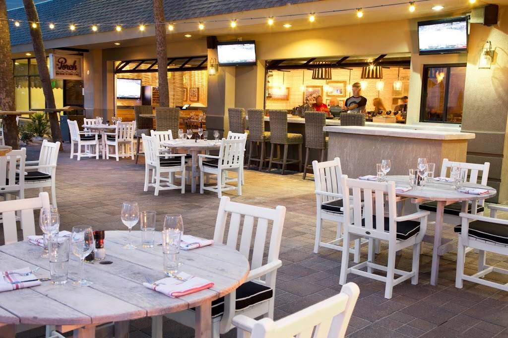 The Porch Southern Kitchen & Bar | restaurant | 1 S Forest Beach Dr, Hilton Head Island, SC 29928, USA | 8437852900 OR +1 843-785-2900