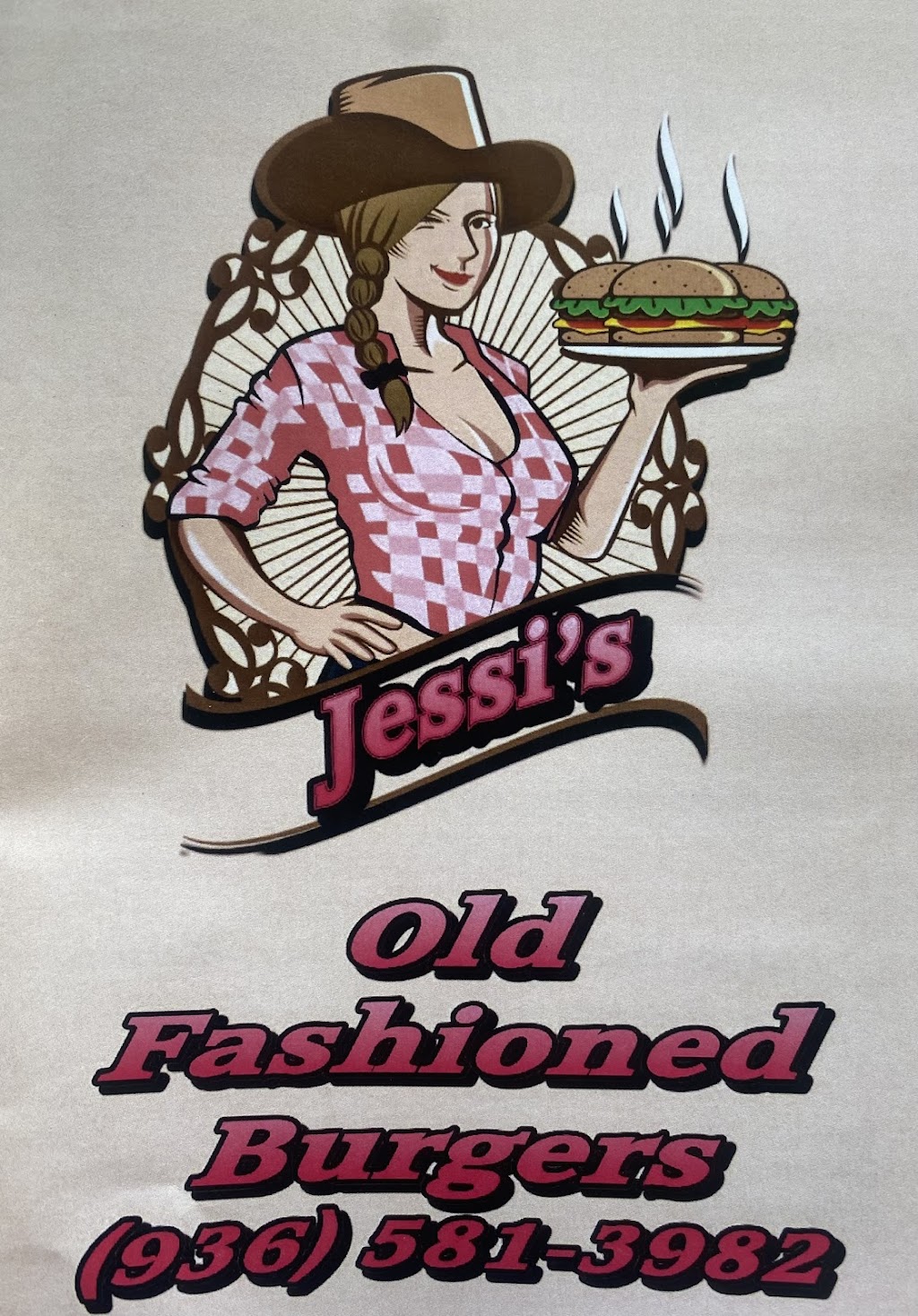 Jessi’s old fashioned burgers | restaurant | 3685 TX-19, Huntsville, TX 77320, USA | 9365813982 OR +1 936-581-3982