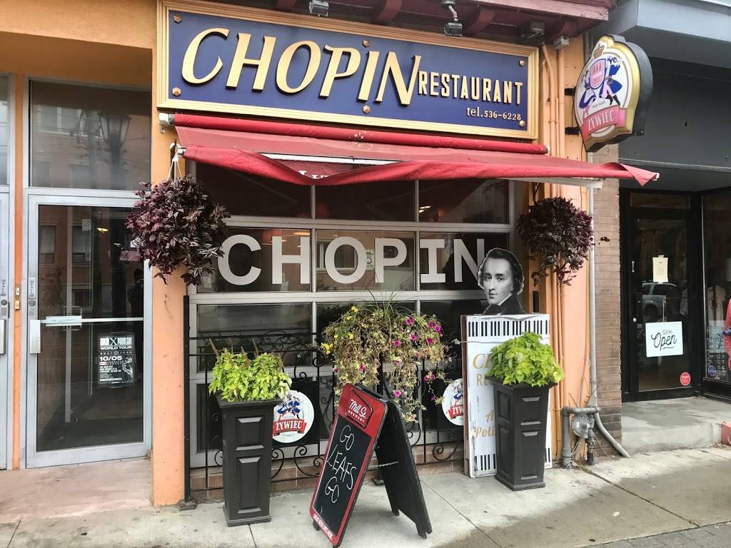 Chopin Restaurant | 165 Roncesvalles Ave, Toronto, ON M6R 2L3, Canada