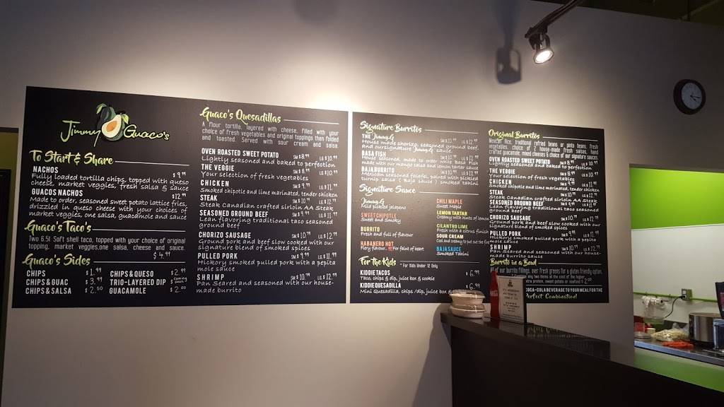 Jimmy Guaco’s | restaurant | 4099 Baldwin St S, Whitby, ON L1R 0A1, Canada | 9056557773 OR +1 905-655-7773