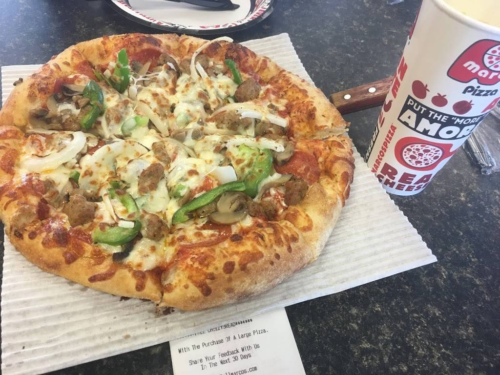 Marcos Pizza | meal delivery | 6211 Oakmont Blvd, Fort Worth, TX 76132, USA | 8173461333 OR +1 817-346-1333