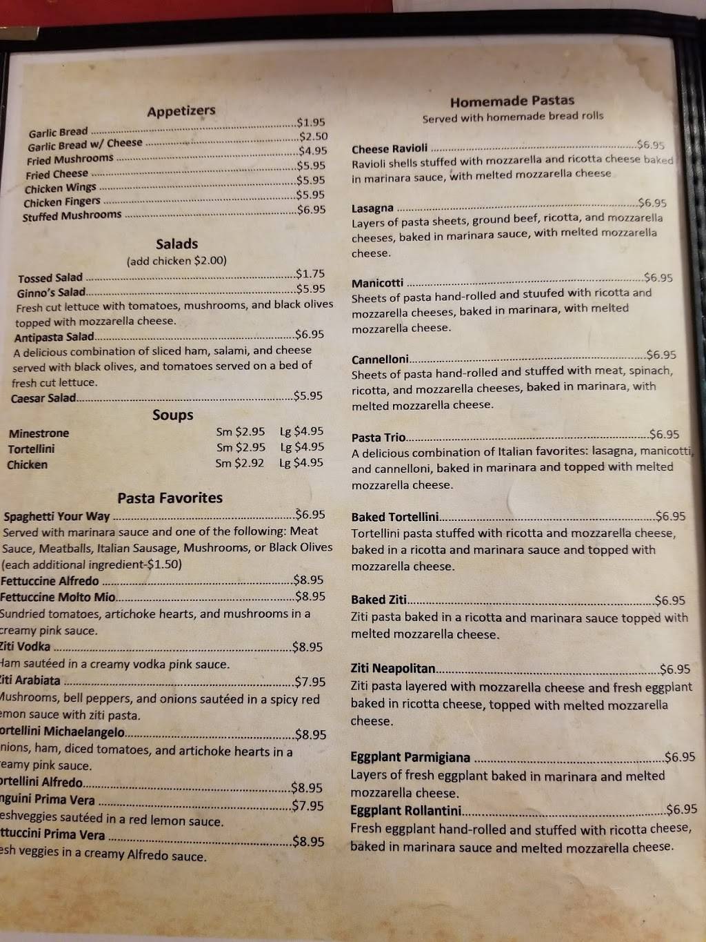 Ginnos Italian Restaurant Rockdale Tx | restaurant | 1204 W Cameron Ave, Rockdale, TX 76567, USA | 5125435111 OR +1 512-543-5111