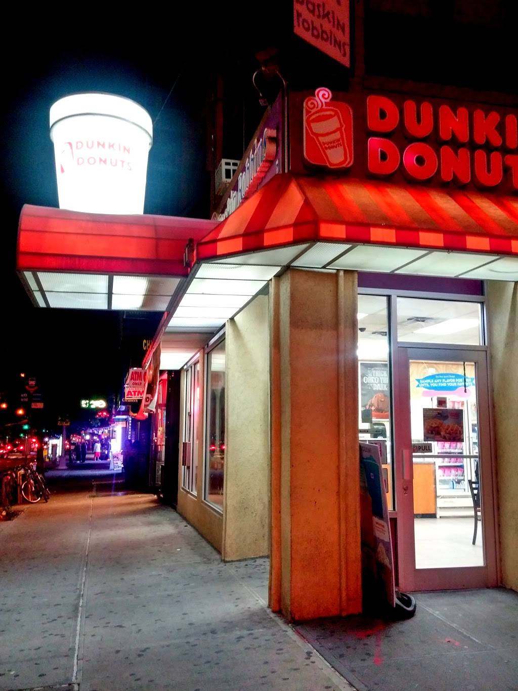 Dunkin Donuts | cafe | 2258 1st Avenue, New York, NY 10035, USA | 6465979421 OR +1 646-597-9421