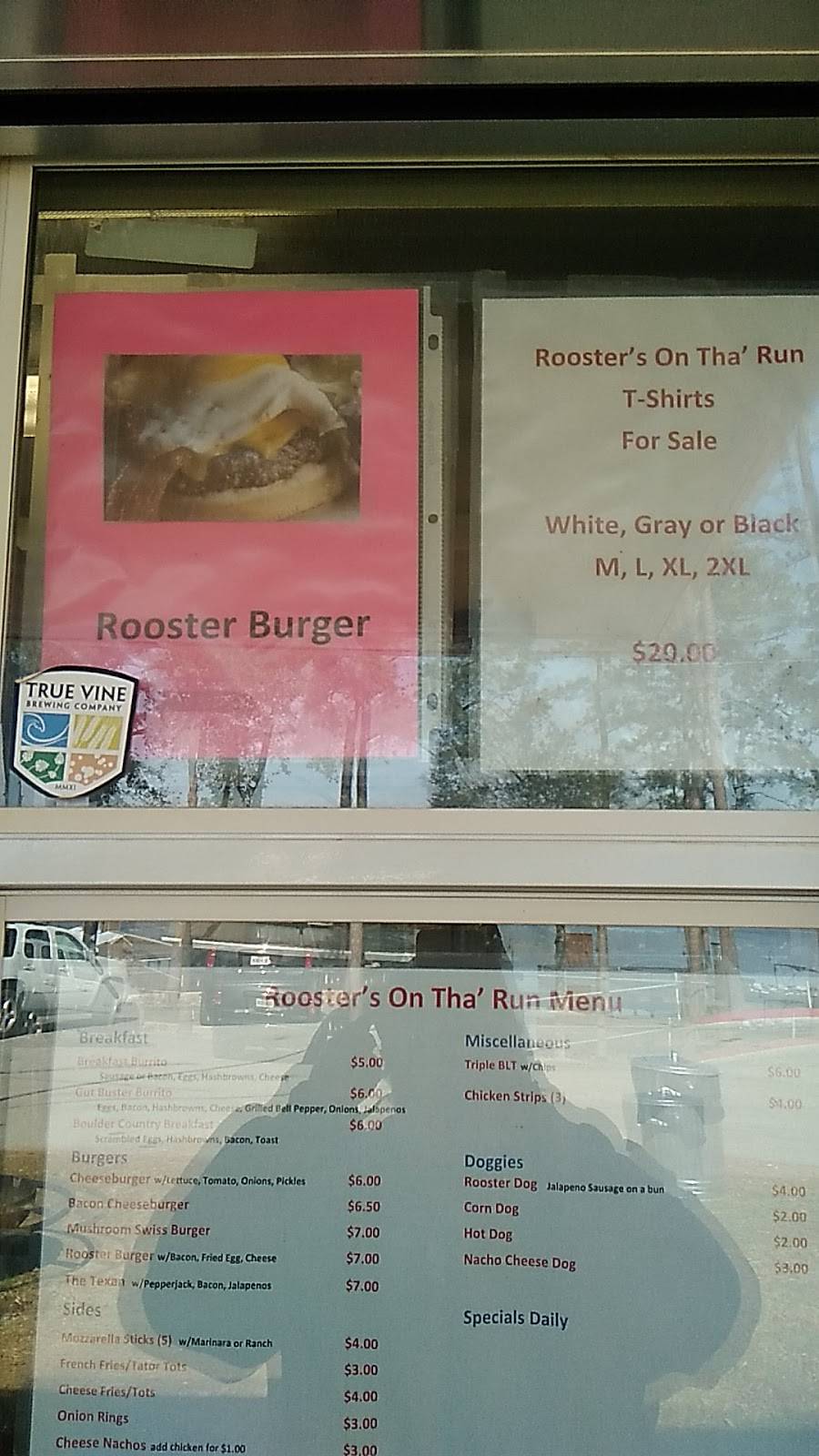 Roosters On Tha Run | restaurant | 16822 McElroy Rd, Whitehouse, TX 75791, USA | 9132092447 OR +1 913-209-2447