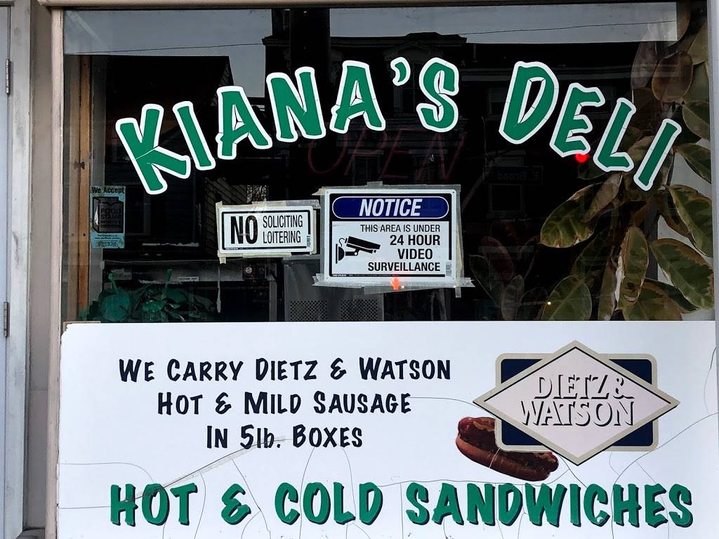 Kiana Deli | meal takeaway | 231 E Broad St, Burlington, NJ 08016, USA | 6093875360 OR +1 609-387-5360