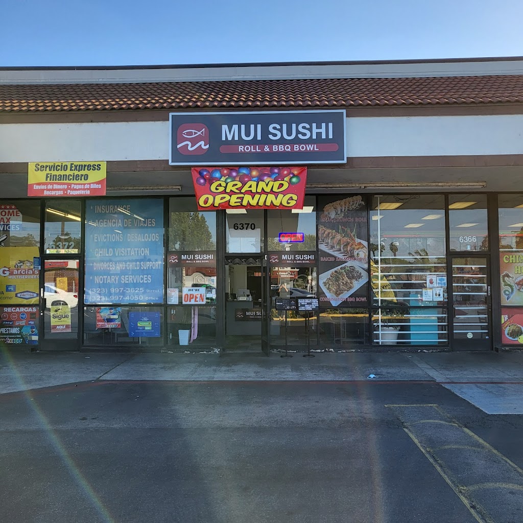 Mui Sushi 6370 Florence Ave Bell Gardens Ca 90201 Usa