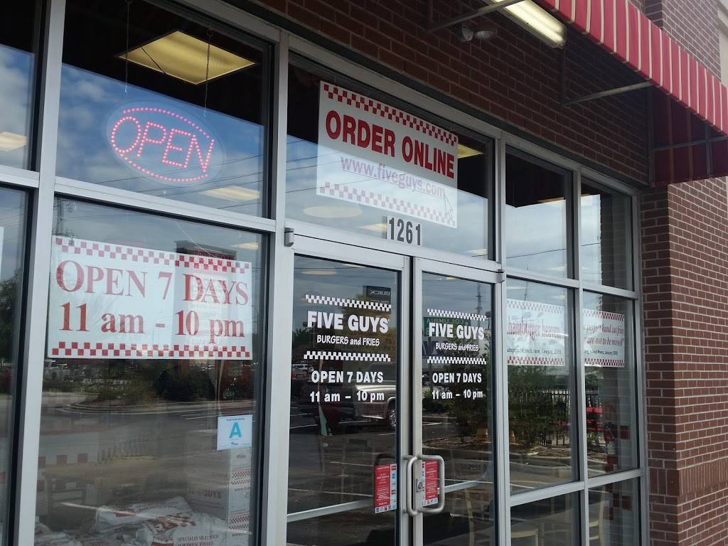 Five Guys | meal takeaway | 1261 Broad St, Sumter, SC 29150, USA | 8039055100 OR +1 803-905-5100