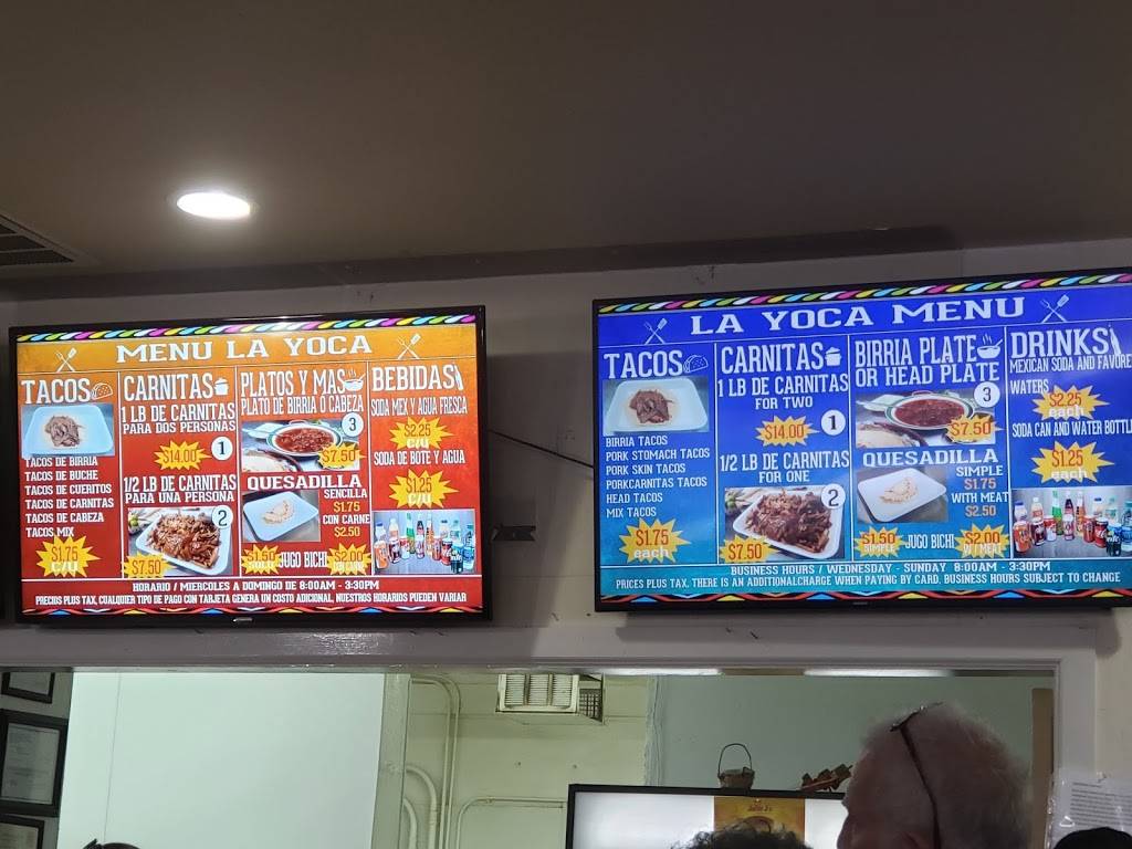 Carnitas La Yoca | restaurant | 3530 S 6th Ave, Tucson, AZ 85713, USA | 5209072662 OR +1 520-907-2662