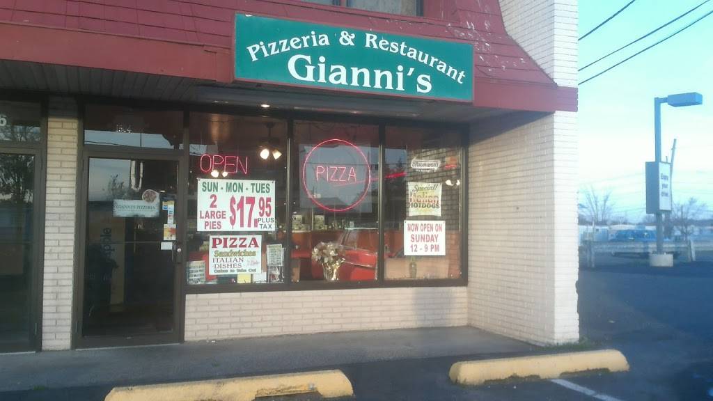 gianni's pizza carteret new jersey