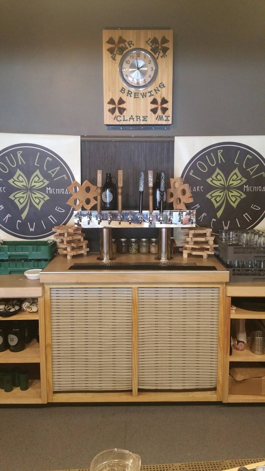 Four Leaf Brewing | restaurant | 412 N McEwan St, Clare, MI 48617, USA | 9894246114 OR +1 989-424-6114