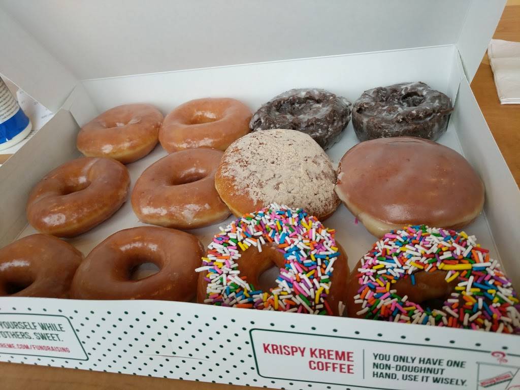 Krispy Kreme | bakery | 4145 Western Blvd, Jacksonville, NC 28546, USA | 9102197842 OR +1 910-219-7842