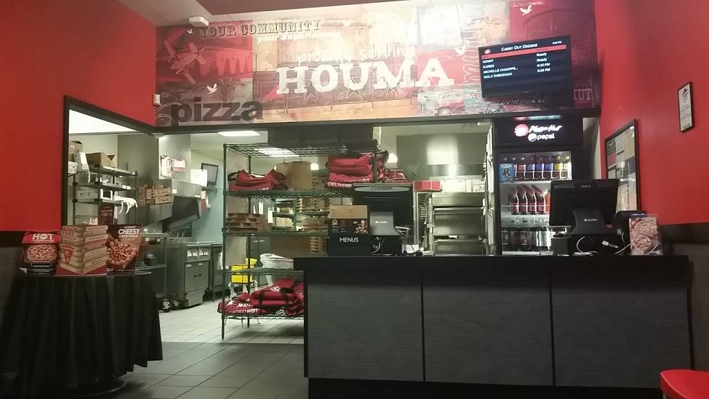 Pizza Hut | meal takeaway | 1232 St Charles St, Houma, LA 70360, USA | 9858794986 OR +1 985-879-4986
