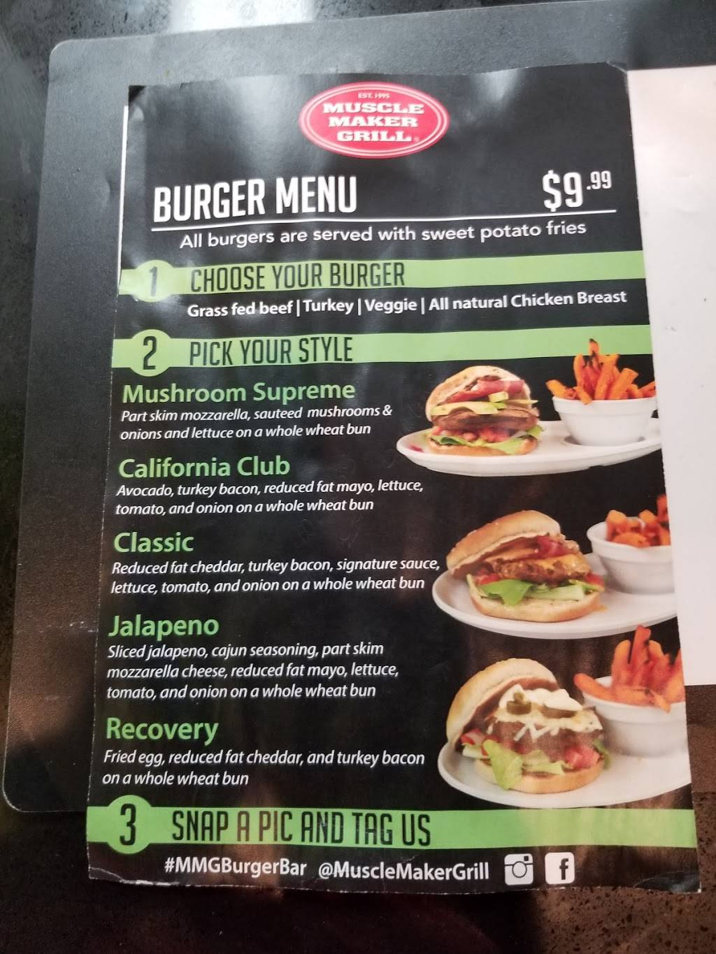 Muscle Maker Grill | restaurant | 9220 Marne Rd, Fort Benning, GA 31905, USA | 7069840185 OR +1 706-984-0185