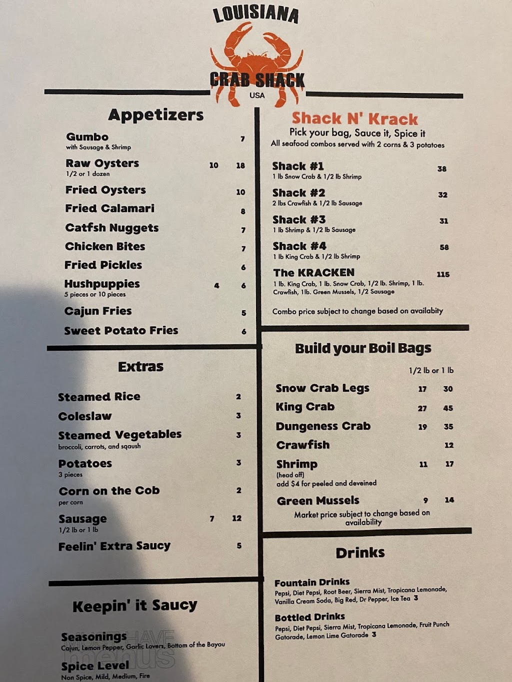 Louisiana Crab Shack 11501 Rock Rose Ave Suite 124, Austin, TX 78758, USA